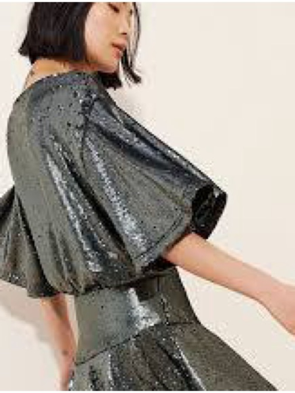 Free People Manuka Sequin Mini Dress Size M NWOT